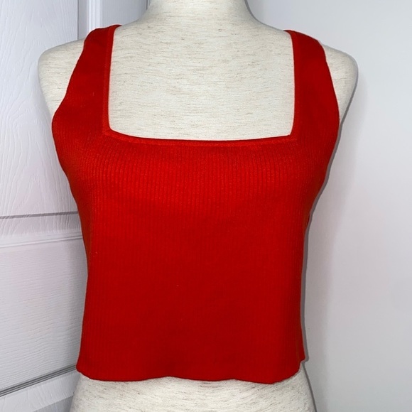 LITA by Ciara Fiery Red Crop Top NWT size XL - Picture 2 of 8